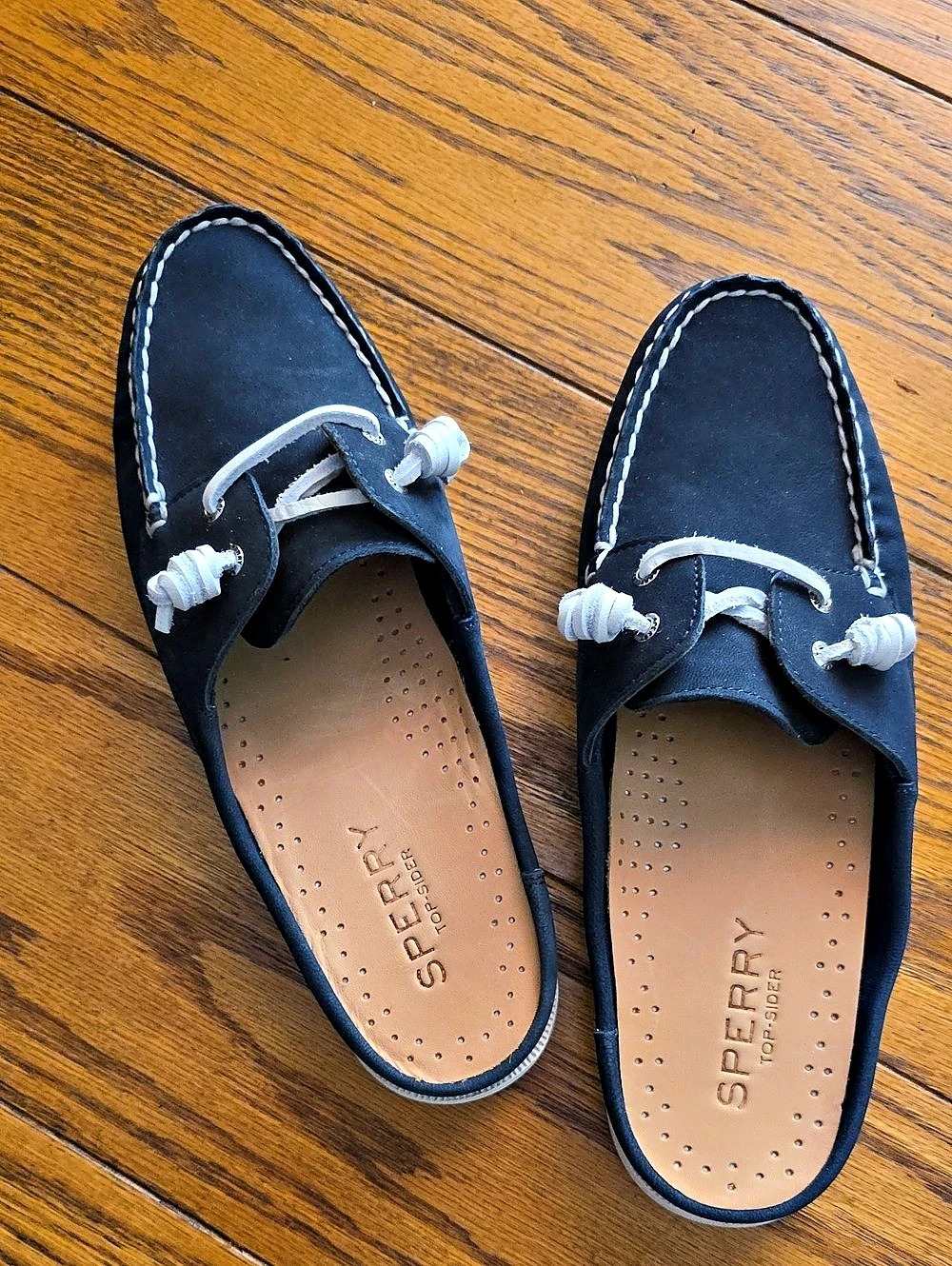 Sperry Authentic Original Mule Blue Size 8